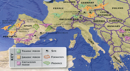 dinoatlas europa